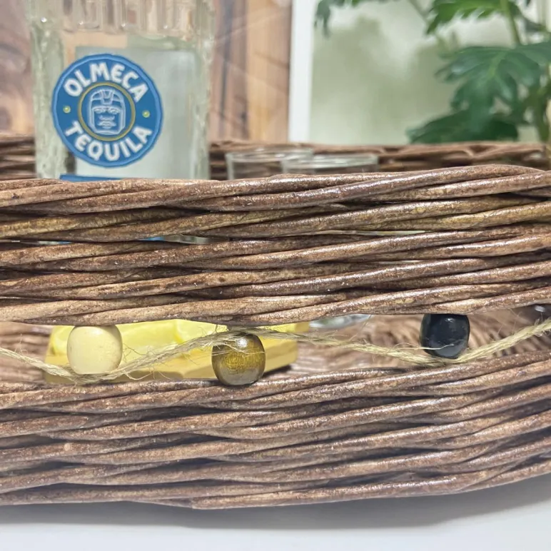 Поднос-корзина из эко-лозы