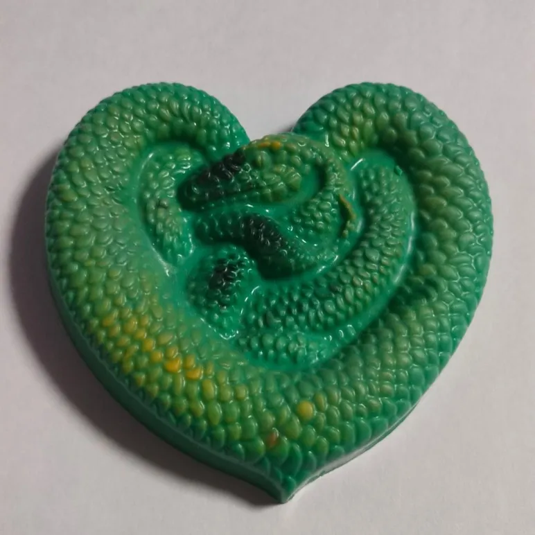 Мыло ручной работы змея