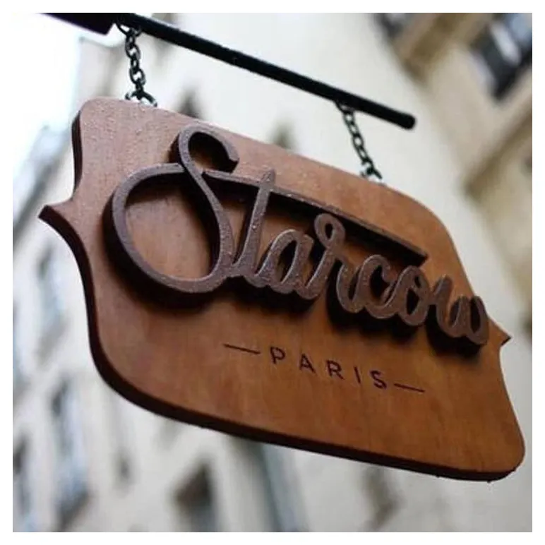 Интерьерные вывески и слова