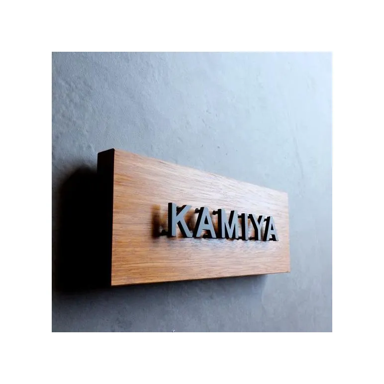 Интерьерные вывески и слова