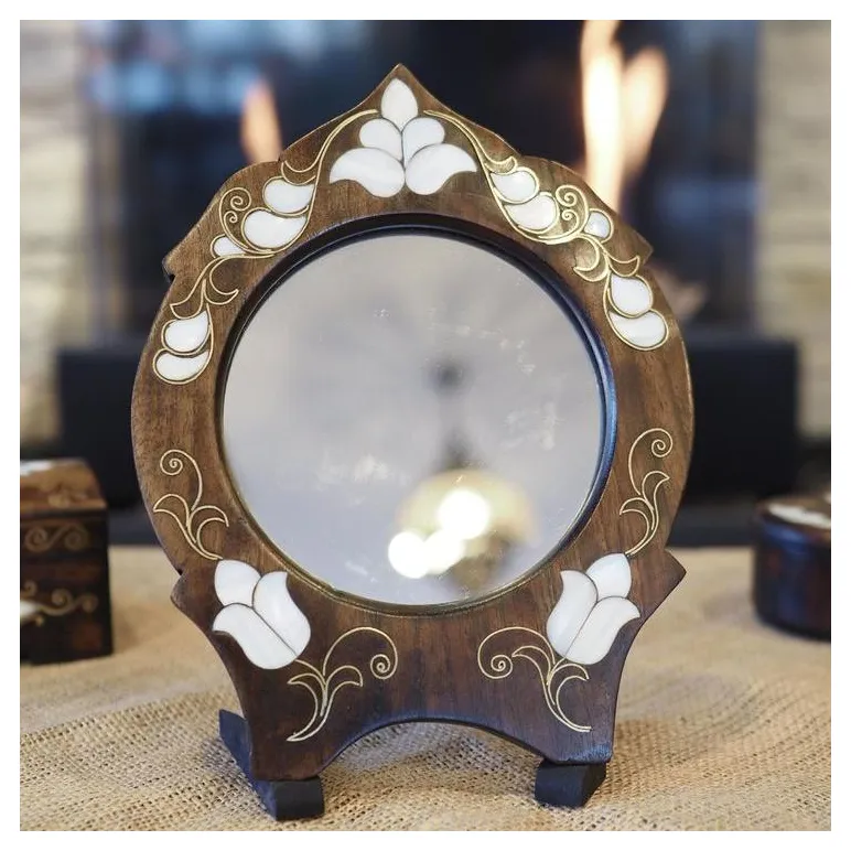 Зеркало настольное