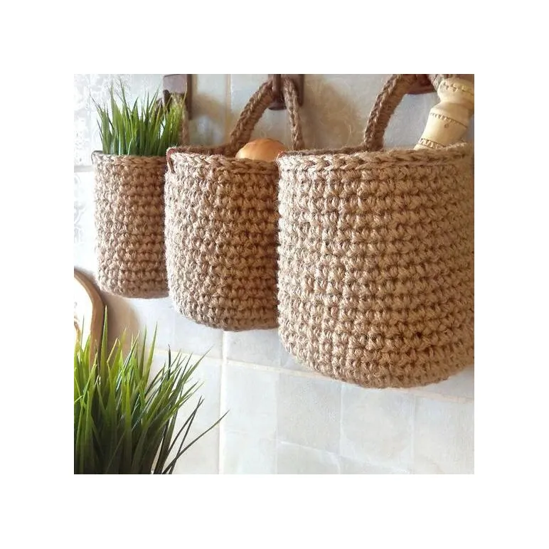 Корзина из джута