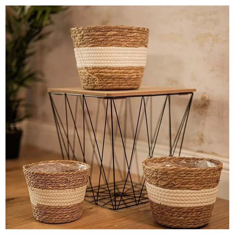 Корзина из джута