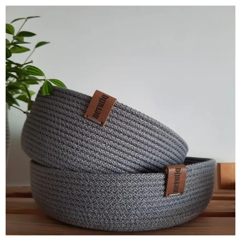 Корзина из джута