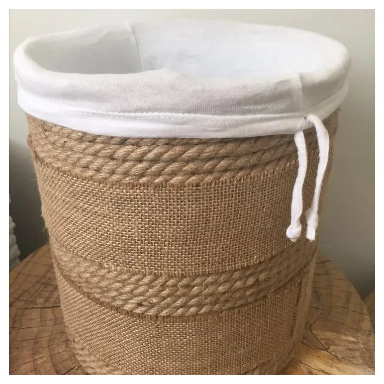 Корзина из джута