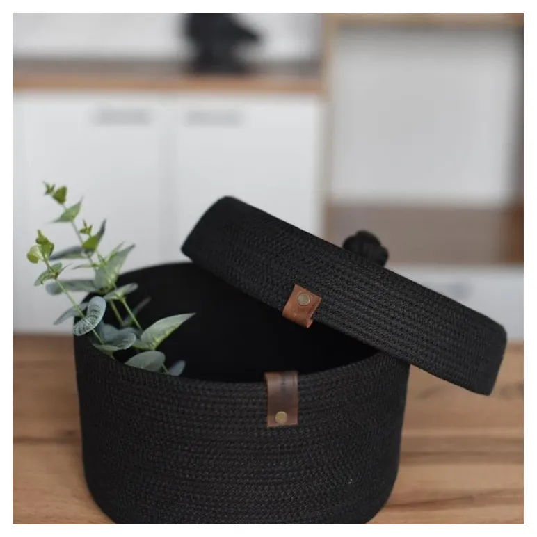 Корзина из джута