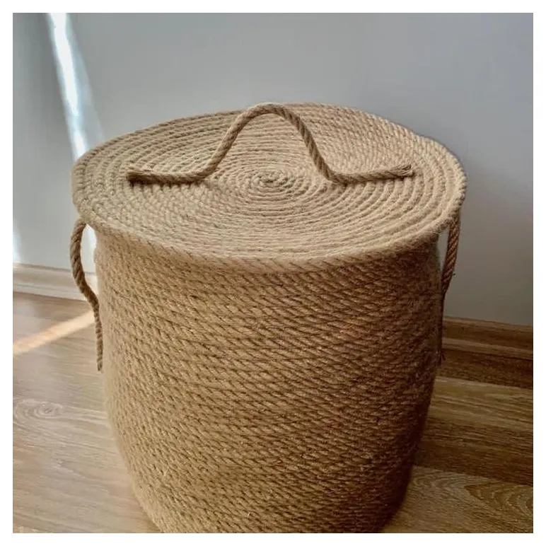 Корзина из джута