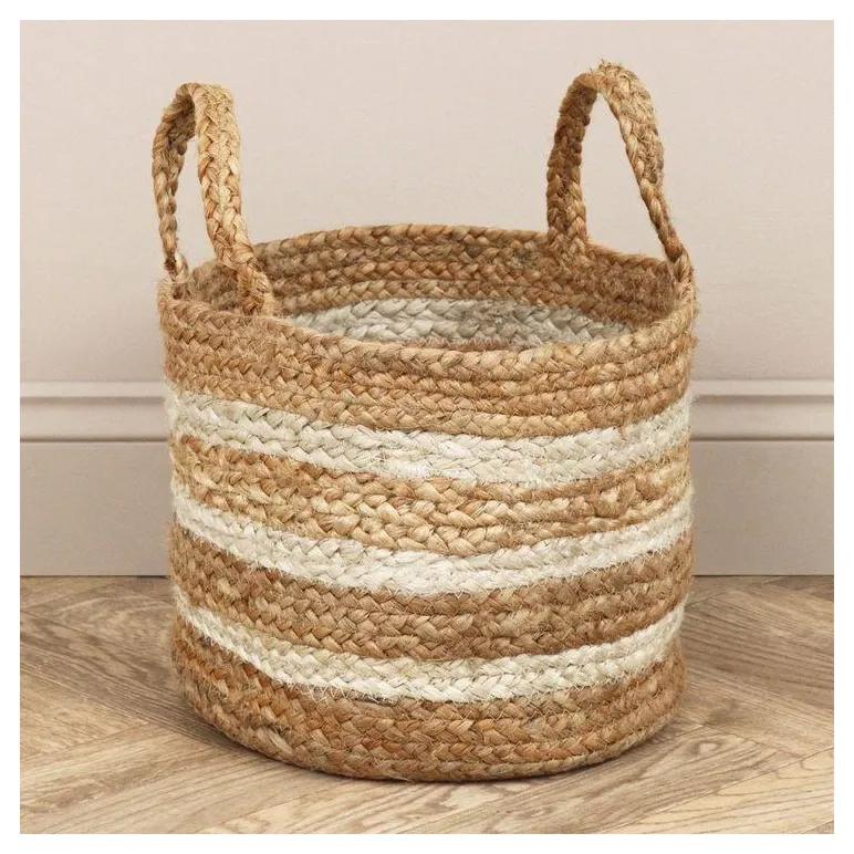 Корзина из джута