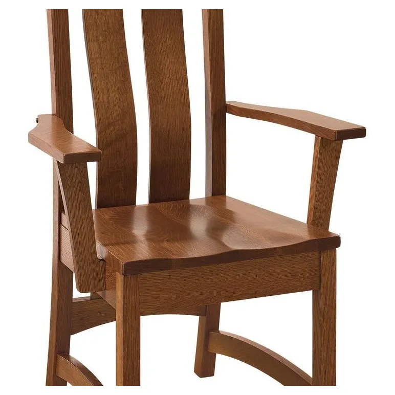 Стул из массива, деревянный