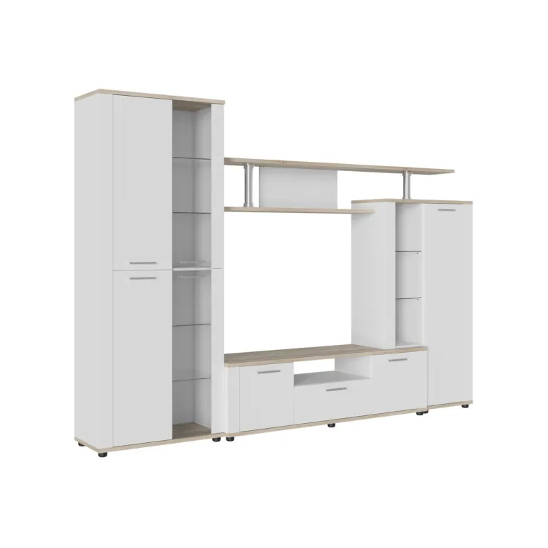 Мебель для гостиной Соло - 10 А цвет светлый дуб