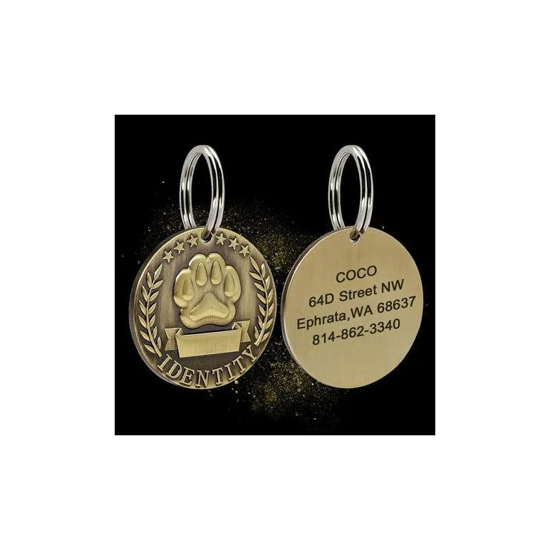 Адресник на ошейник